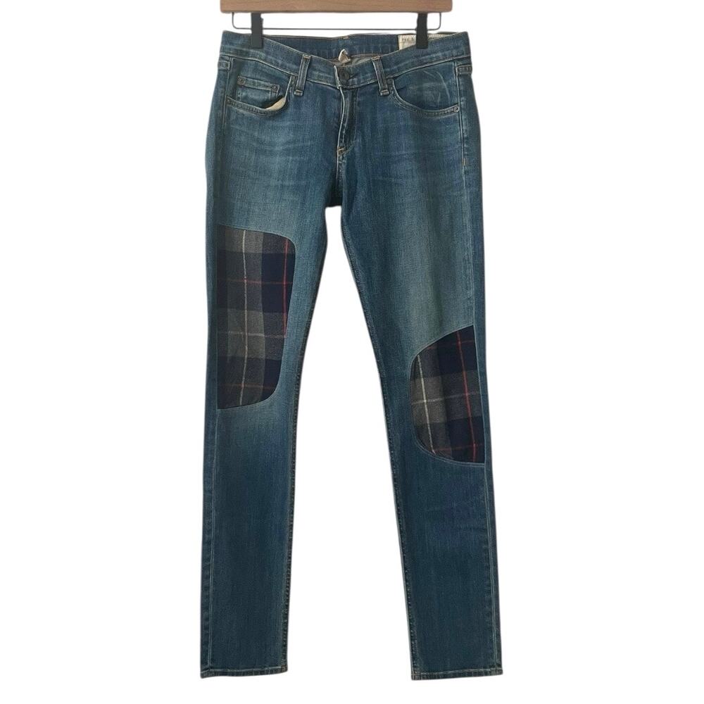 Rag & Bone Dre Low Rise
Patchwork In Champs Workshop Jeans Size 26 - Picture 3 of 13